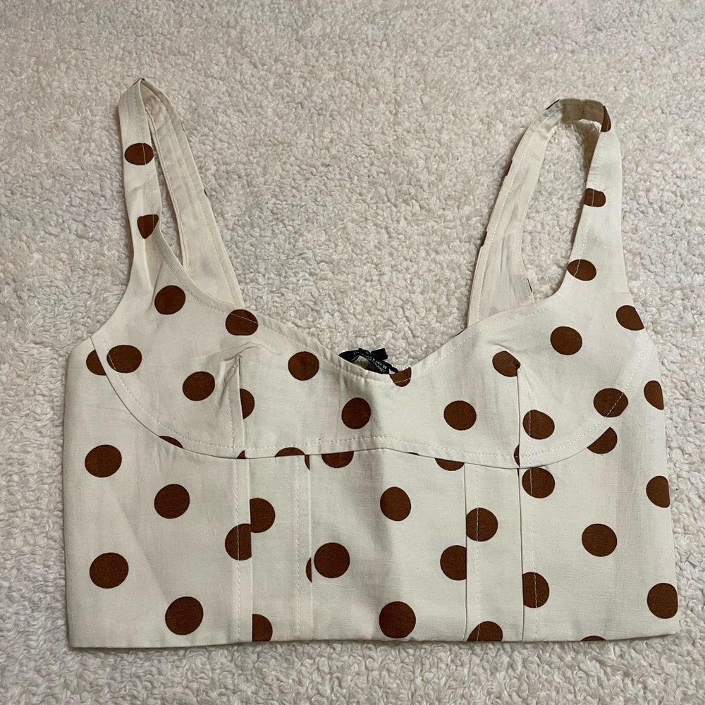 Women’s Dot crop top